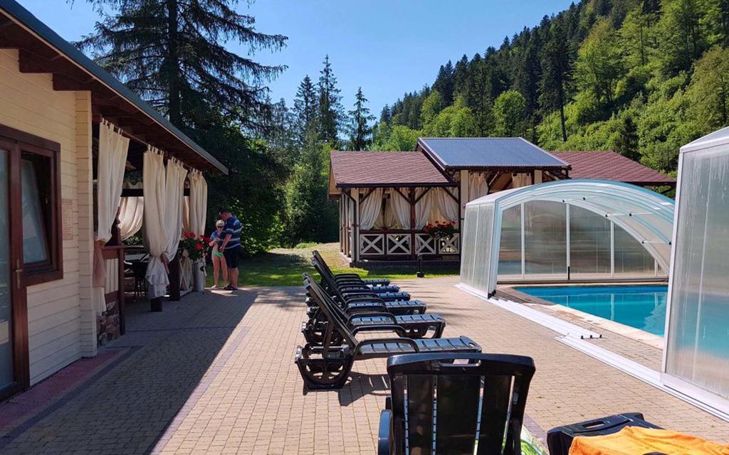 Tsarynka Eco Complex Hotell Slavskoje Eksteriør bilde