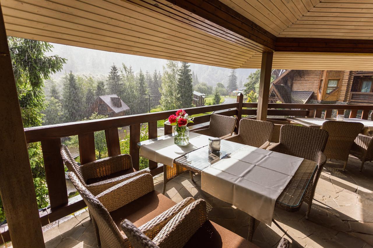 Tsarynka Eco Complex Hotell Slavskoje Eksteriør bilde
